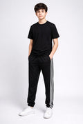 Kids Black  T-Shirt – Soft Casual Wear - Hinz Clothing