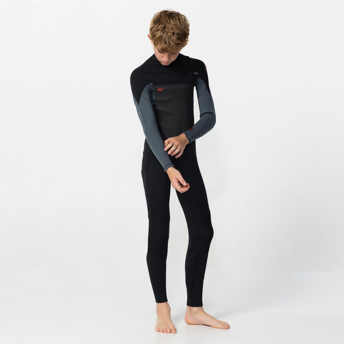 Kid's Defender 3/2mm Steamer Chest Zip - Graphite