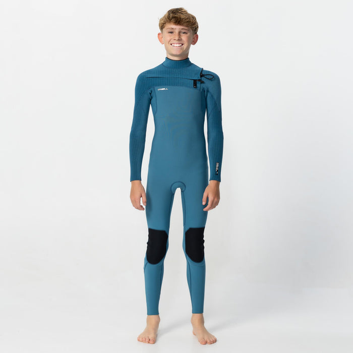 Kid's HyperFreak 3/2+mm Steamer Chest Zip - Blue Haze