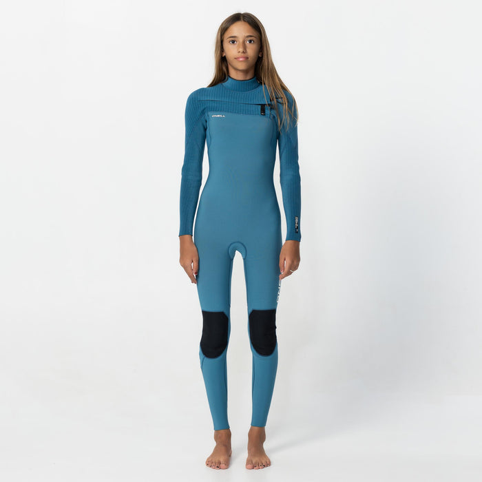 Kid's HyperFreak 4/3+mm Steamer Chest Zip - Blue Haze