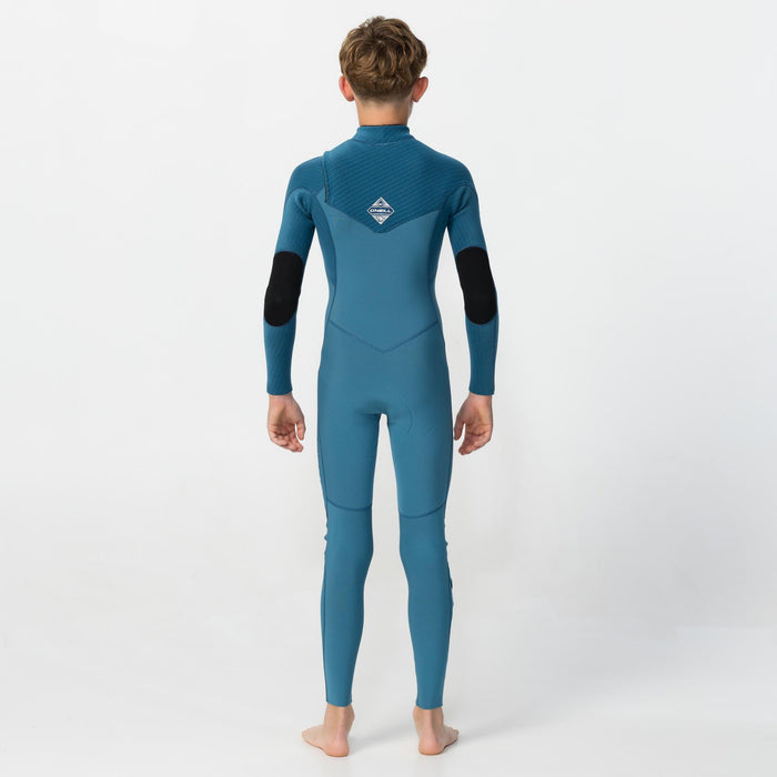 Kid's HyperFreak 4/3+mm Steamer Chest Zip - Blue Haze