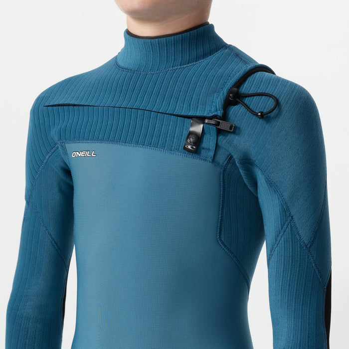 Kid's HyperFreak 4/3+mm Steamer Chest Zip - Blue Haze