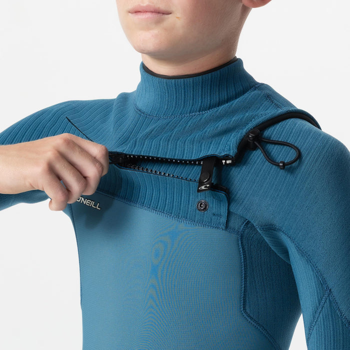 Kid's HyperFreak 4/3+mm Steamer Chest Zip - Blue Haze