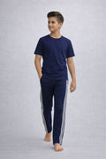 Kids Navy Blue   T-Shirt – Soft Casual Wear - Hinz Clothing