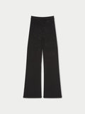 KNITTED TROUSERS - BLACK