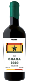 La Maison & Velier Flag Series Ghana 2020 4 Years Old Cask Strength Rum (129 Prf) - 700ml