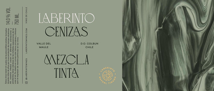 Laberinto Cenizas Mezcla Tinta 2023