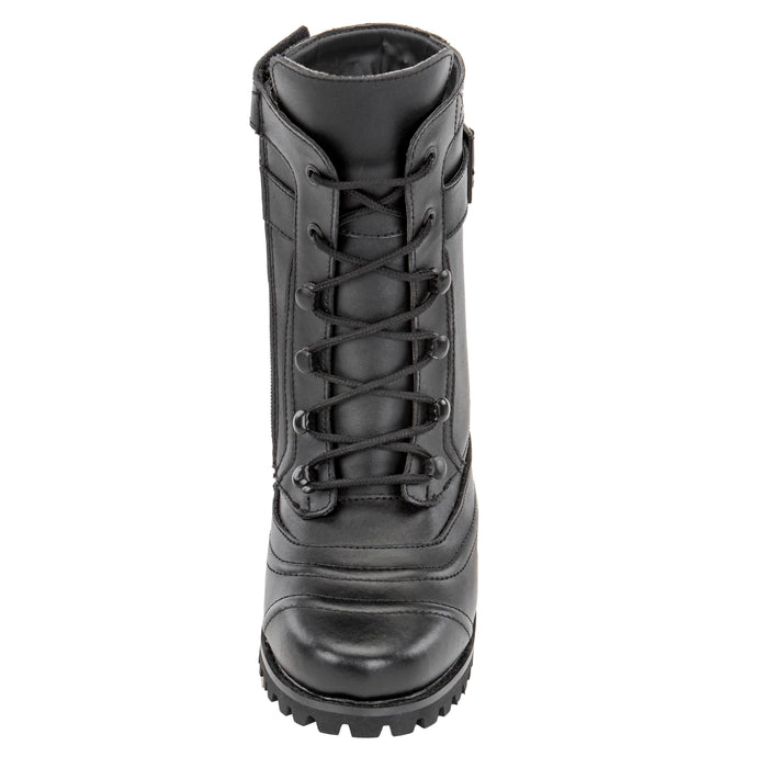 Lady Combat Leather Boots