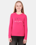 Langarm-T-Shirt aus Baumwolle für Mädchen Kilpi VERATI-JG