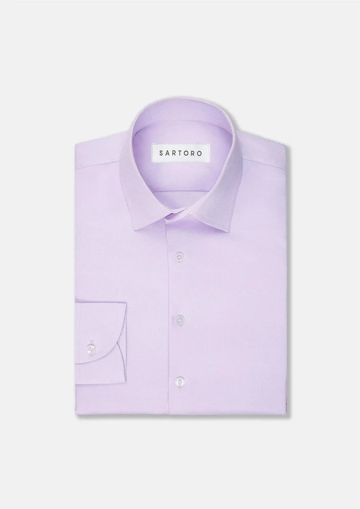 Pink Lavender Ultrasoft Bamboo Shirt - SARTORO
