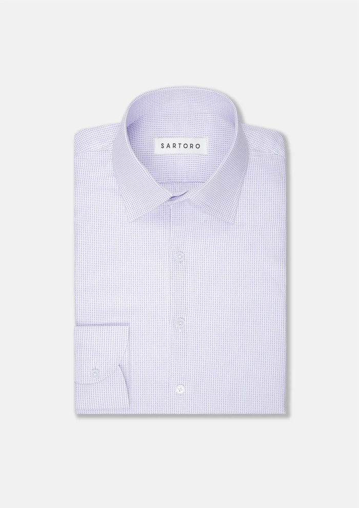 Light Lavender Shirt - SARTORO