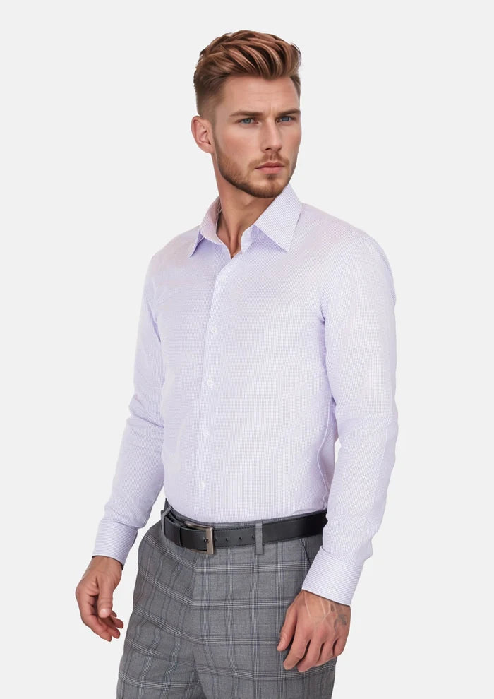 Light Lavender Shirt - SARTORO