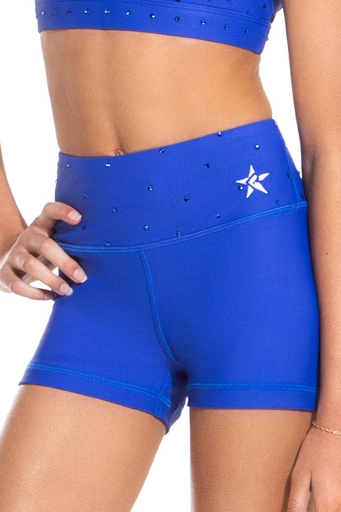 Legendary Compression Short in Indigo Blue Crystal - FINAL SALE