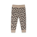 Leopard Jacquard Knit Baby Pocket Pants (Organic Cotton)