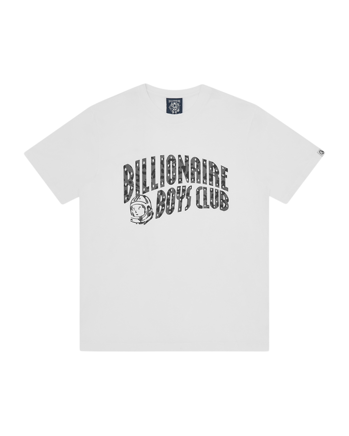 Leopard Print Arch Logo T-Shirt