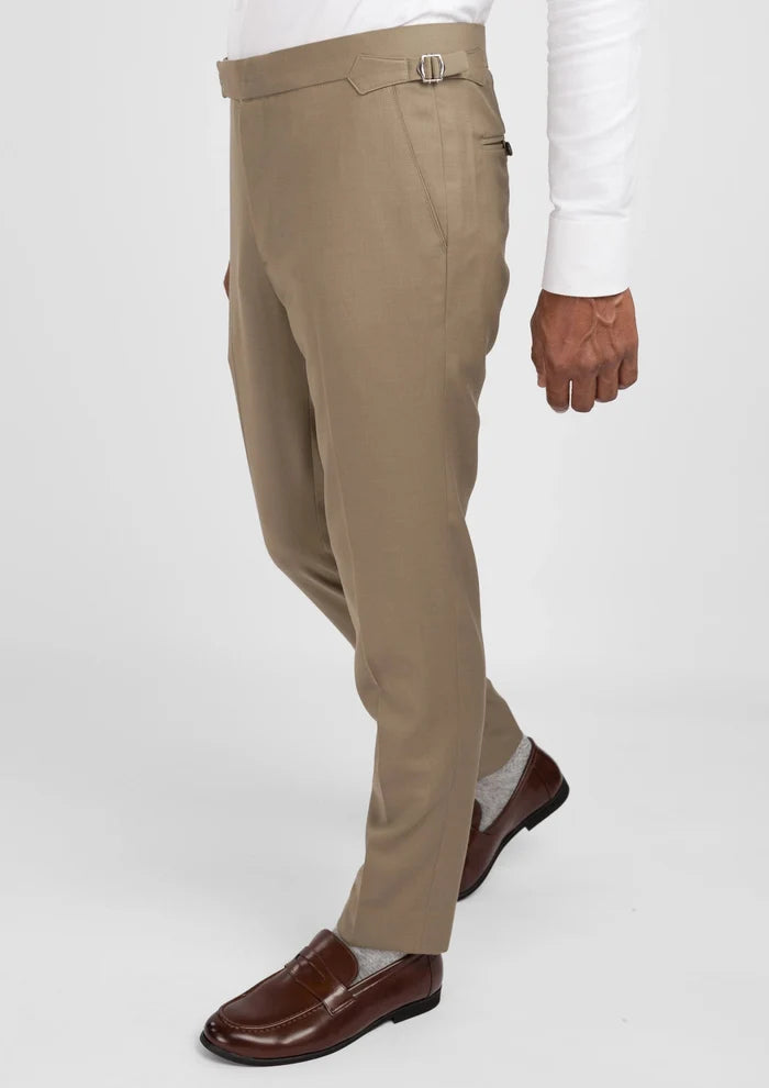 Nobility Light Brown Pants - SARTORO