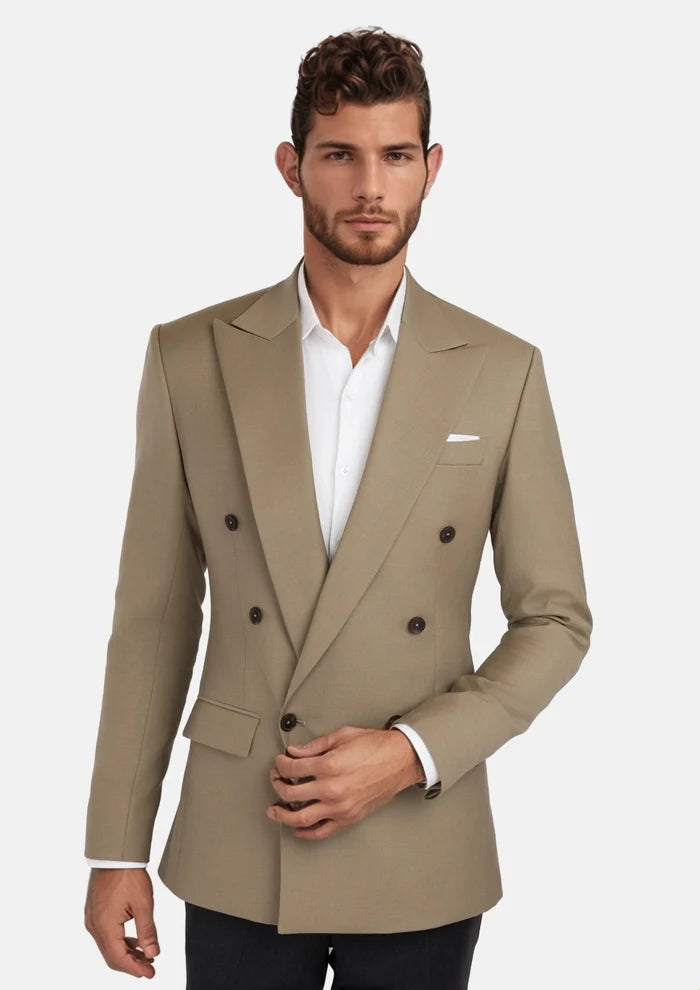 Light Brown Rockafeller Jacket - SARTORO