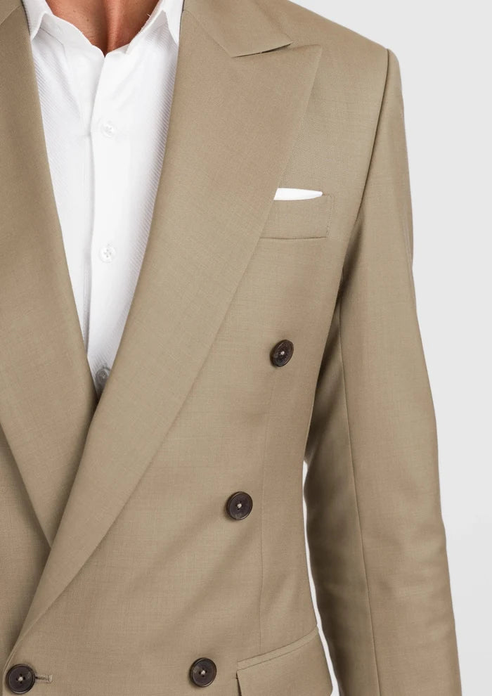 Light Brown Rockafeller Jacket - SARTORO