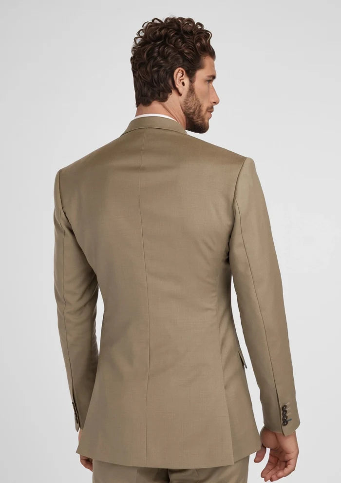 Light Brown Rockafeller Suit - SARTORO