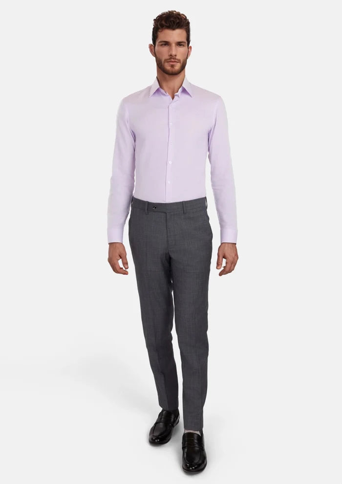 Lilac Textured Shirt - SARTORO