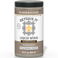 Retique It Liquid Wood Wood'n Stain in Weathered Wood, 32 oz, showcasing a natural wood stain with weathered finish.
