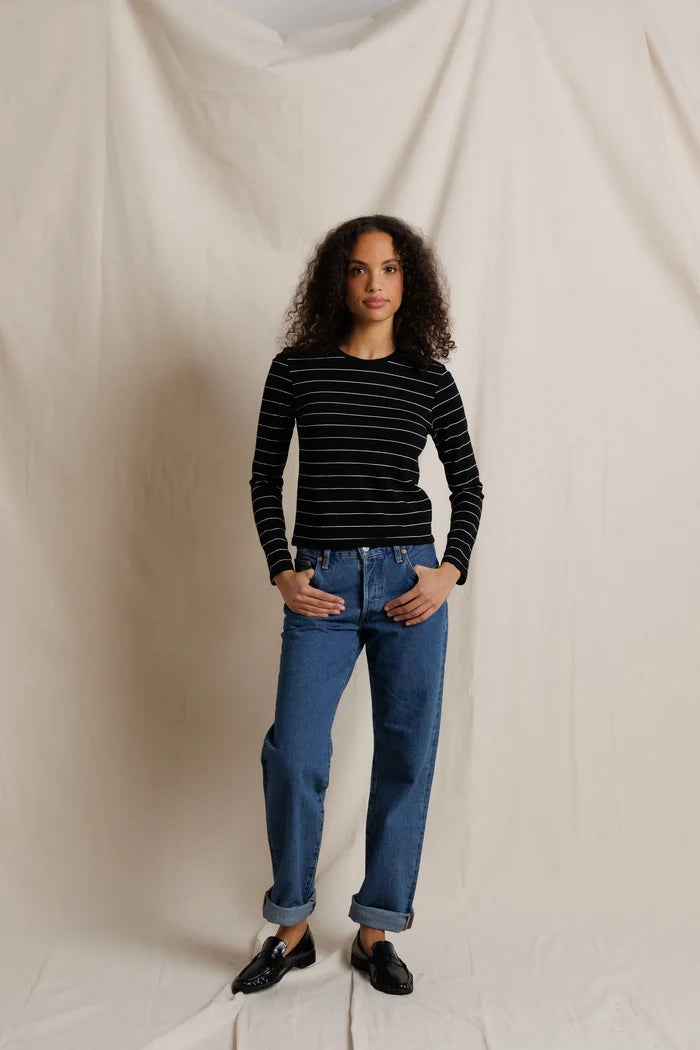 lisa long sleeve stripe