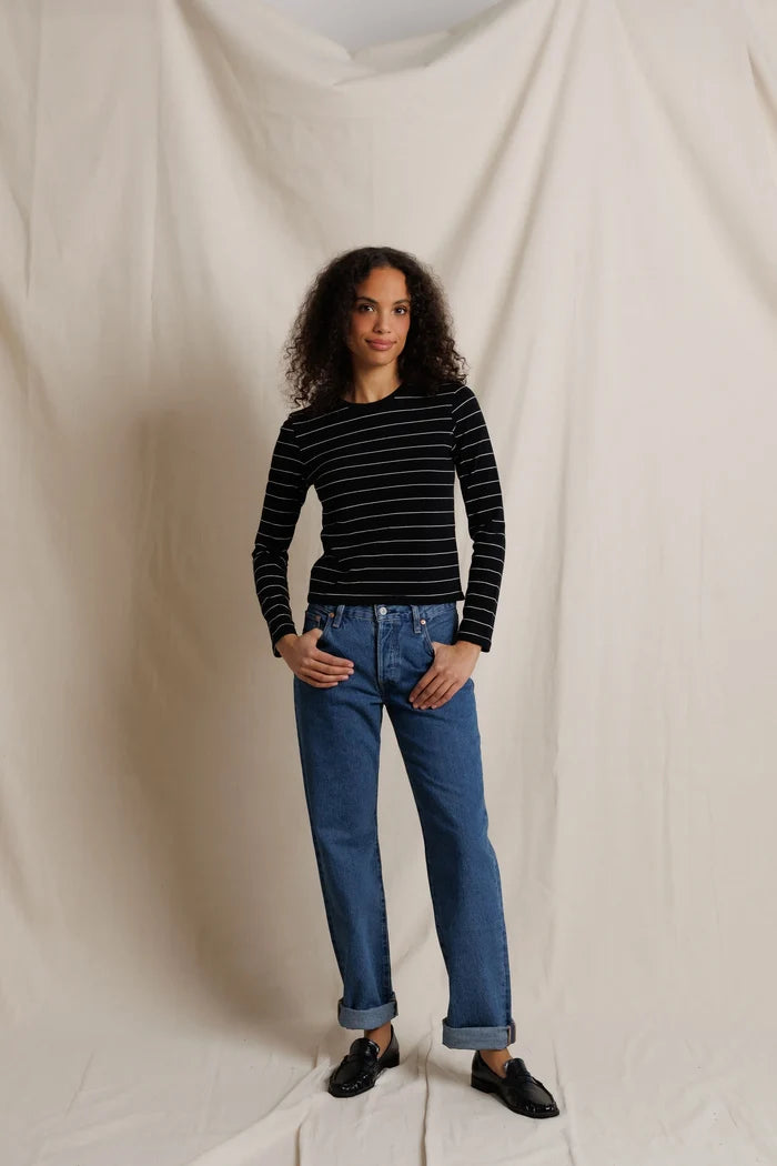 lisa long sleeve stripe