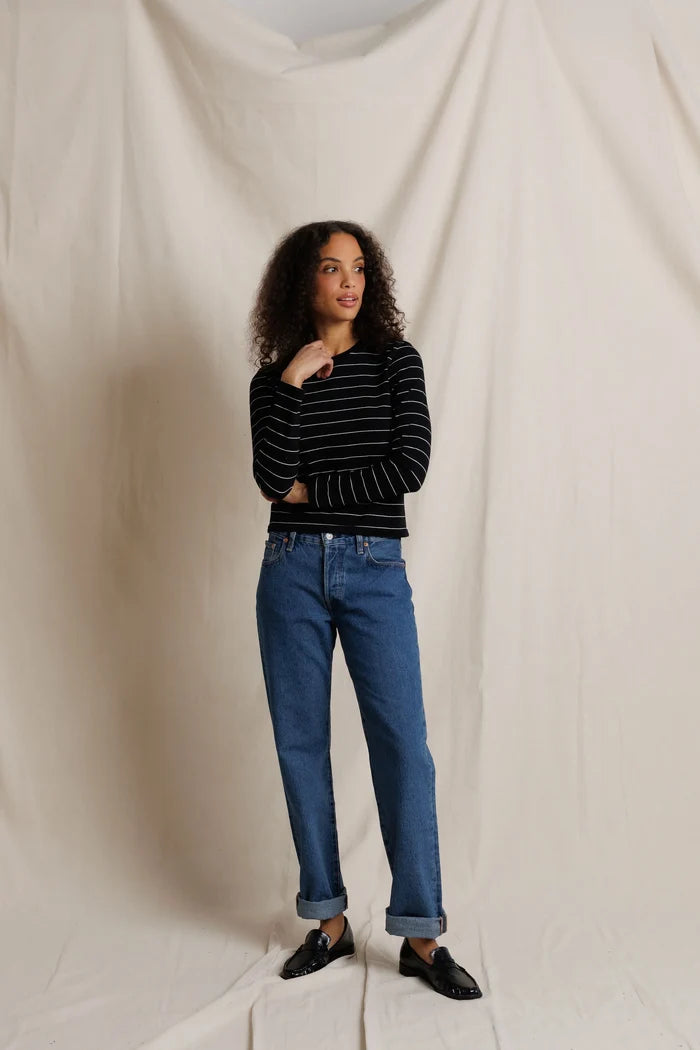lisa long sleeve stripe