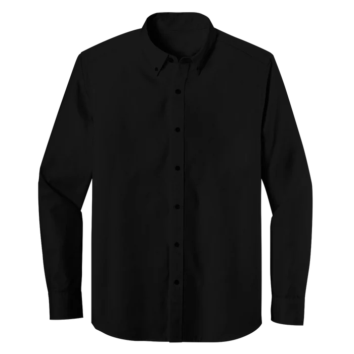 Long Sleeve Button-Down Polo (LL09)
