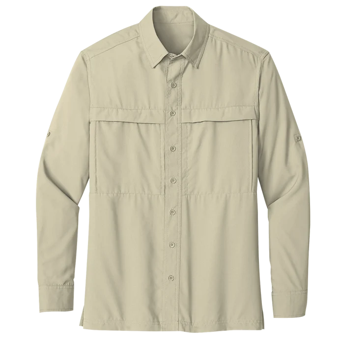 Long Sleeve Double Pocket Polo (LL12)