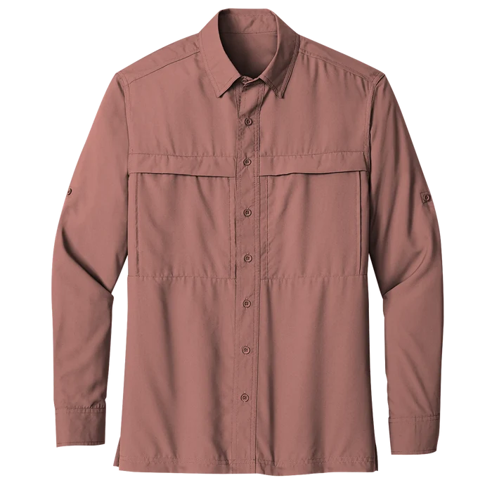 Long Sleeve Double Pocket Polo (LL12)