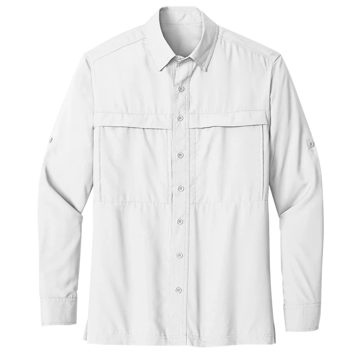 Long Sleeve Double Pocket Polo (LL12)