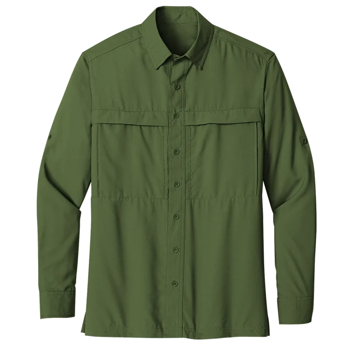 Long Sleeve Double Pocket Polo (LL12)