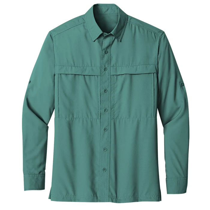 Long Sleeve Double Pocket Polo (LL12)