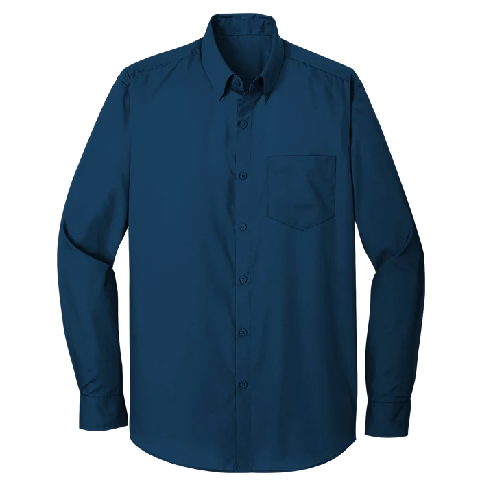 Long Sleeve One Pocket Polo (LL10)