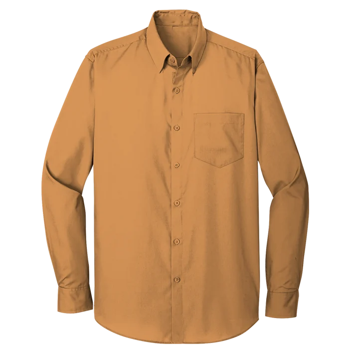 Long Sleeve One Pocket Polo (LL10)