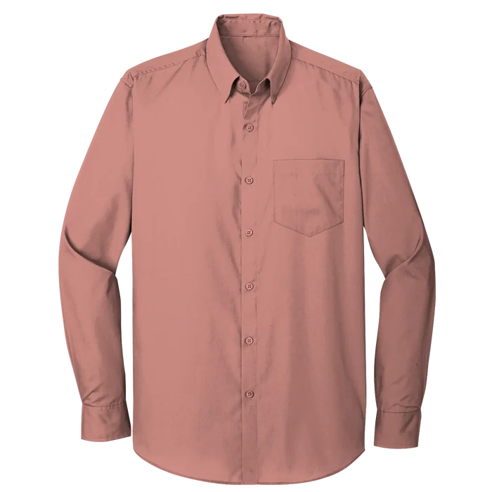 Long Sleeve One Pocket Polo (LL10)