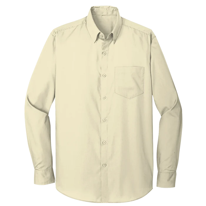 Long Sleeve One Pocket Polo (LL10)