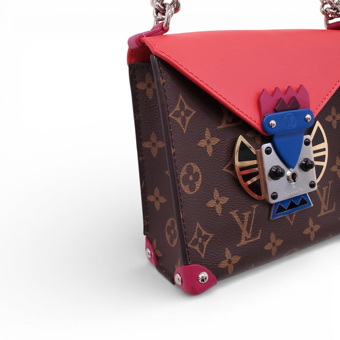 LOUIS VUITTON MONOGRAM TRIBAL MASK POUCHETTE PM BAG