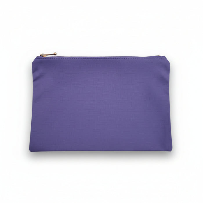 LOUIS VUITTON NAVY AND PURPLE CABAS IPANEMA GM WITH POUCH
