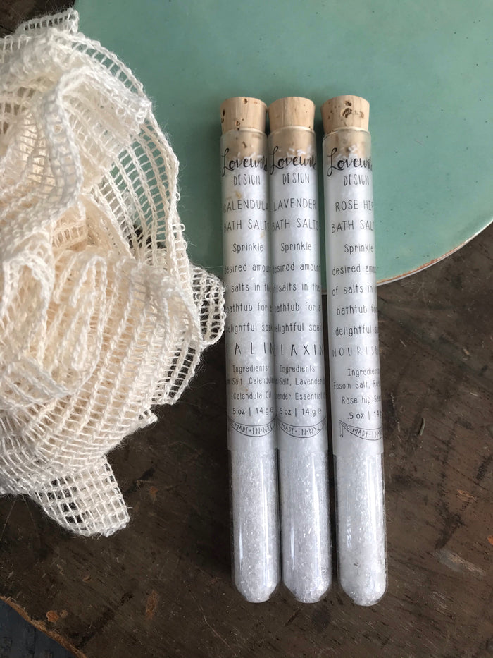 LoveWild Mini Bath Salt Vials