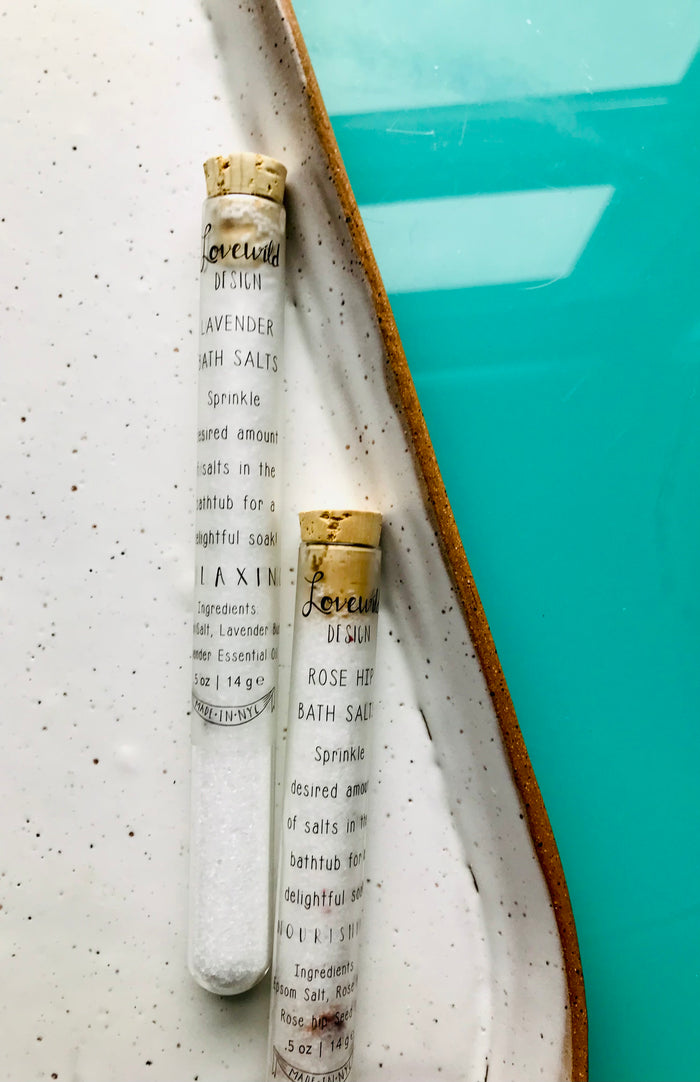 LoveWild Mini Bath Salt Vials