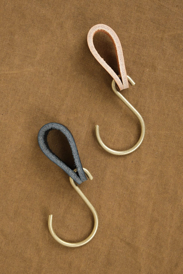 Lostine Home Objects Ludlow Leather Hooks