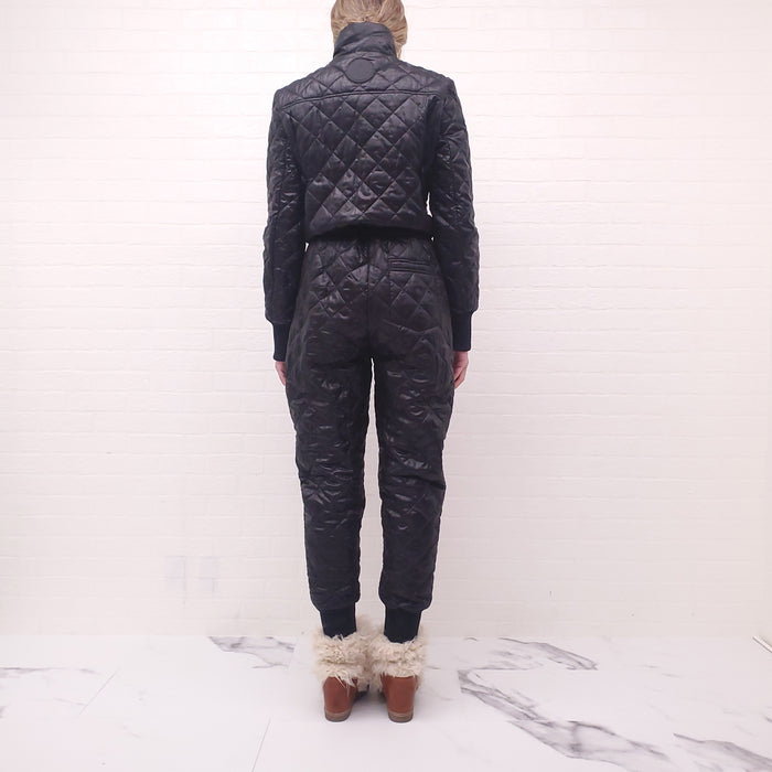 LUXTON QUILTED JUMPSUIT - SIZE L