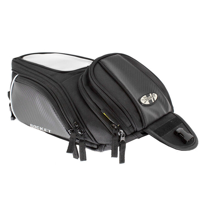 Manta II XL Tank Bag Black: Features:


Wind/water resistant 


Proprietary fade resistant UltraMax fabric


World leading SB
