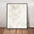 Map of St. George, Utah by USGS, 1986 – Washington, Virgin River & Washington Fields