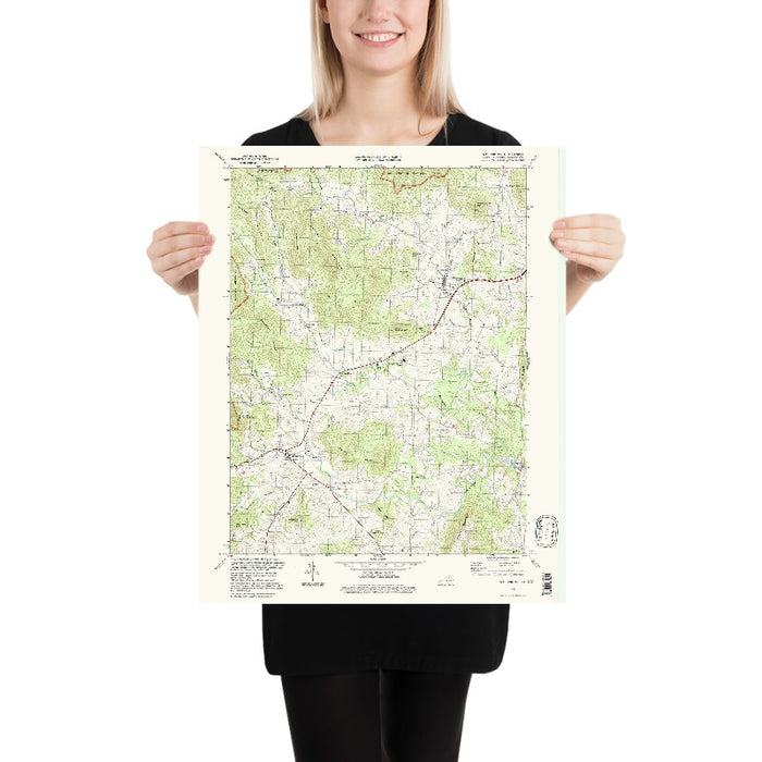 Map of Washington, Virginia by USGS, 1994 – Shenandoah National Park & Sperryville
