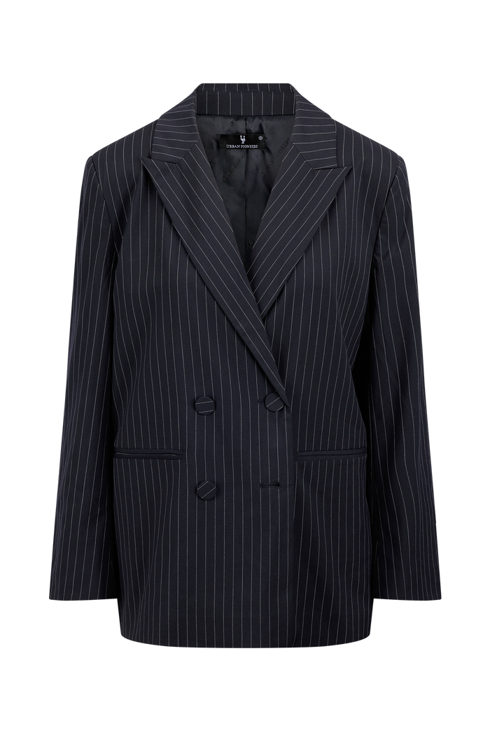 Urban Pioneers Female Margaret Blazer BLAZER DARK NAVY PINSTRIPE