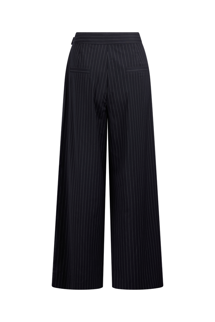 Urban Pioneers Female Margaret Pants PANTS DARK NAVY PINSTRIPE