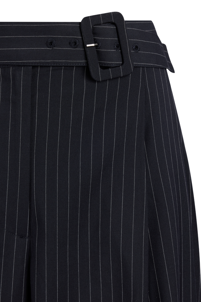 Urban Pioneers Female Margaret Pants PANTS DARK NAVY PINSTRIPE